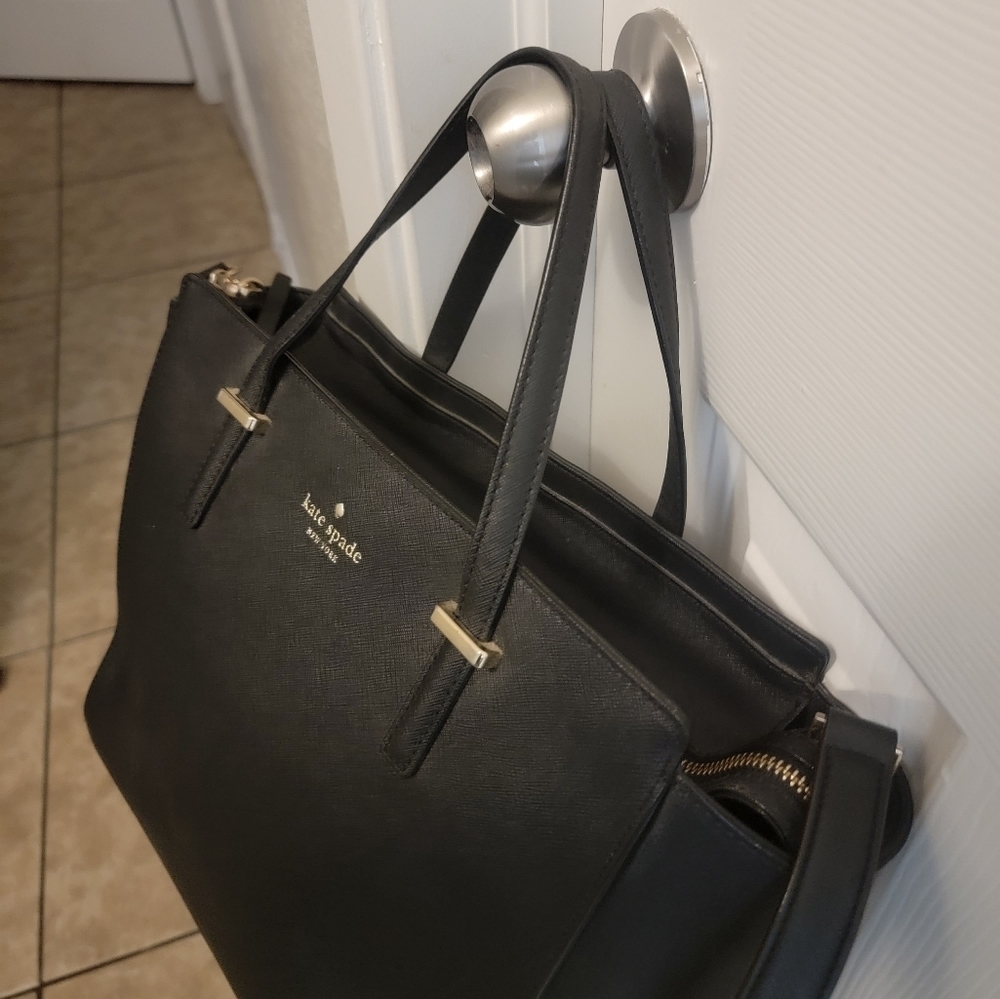 Kate Spade USED new york shoulder bag 2way leather BLK - Picture 14 of 16